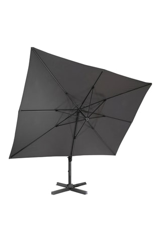 Ombrellone 360° spostato con custodia - 12 m²