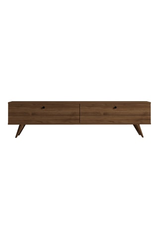 Meuble TV 2 abattants Paris - 160 x 40 x 25 cm