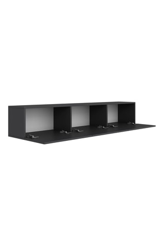 Meuble TV 3 abattants - Anthracite