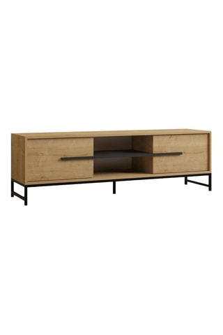 Meuble TV 2 abattants - 160 x 40 x 50 cm
