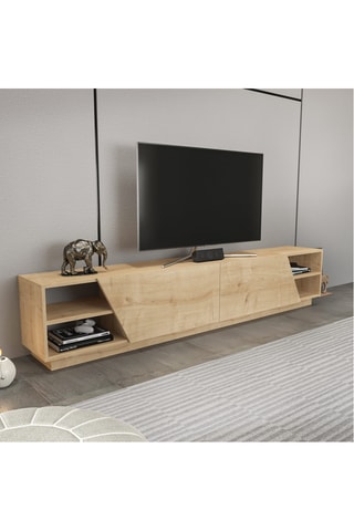 Meuble TV 2 abattants - 240 x 40 x 40 cm