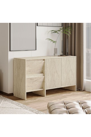 Console 2 portes - 130 x 44 x 81,8 cm