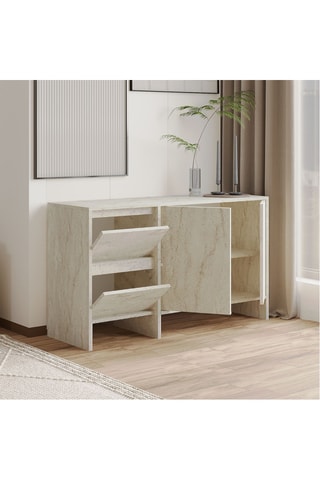 Console 2 portes - 130 x 44 x 81,8 cm