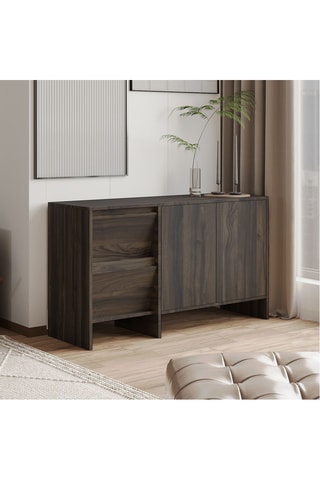 Console 2 portes - 130 x 44 x 81,8 cm