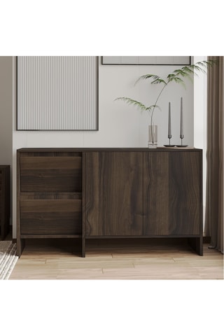 Console 2 portes - 130 x 44 x 81,8 cm