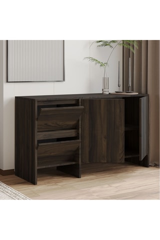 Console 2 portes - 130 x 44 x 81,8 cm