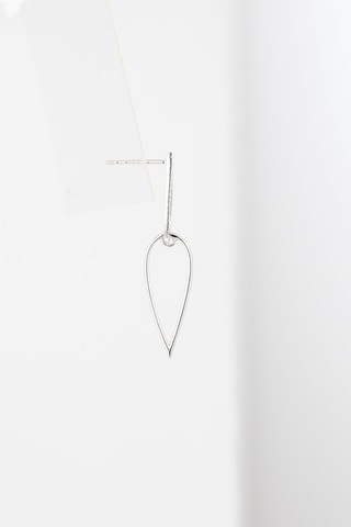 Boucles d'oreilles Javiana - Or blanc et diamants