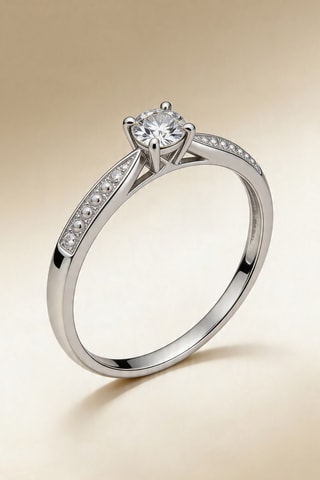 Bague Dis-moi Oui - Or jaune et diamants