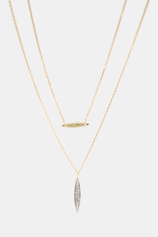Collier Marcelia - Or jaune et diamants
