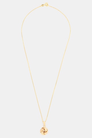 Pendentif Noeud torsadé - Or jaune