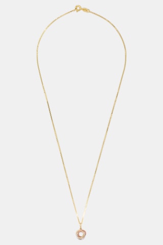 Pendentif Croisade - Or jaune, or blanc et or rose