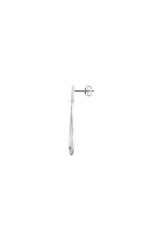 Boucles d'oreilles Gouttes d'amour Précieuses - Or blanc et diamants
