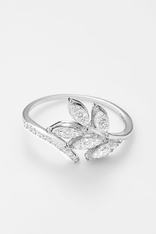 Bague Izïa - Or blanc et diamants