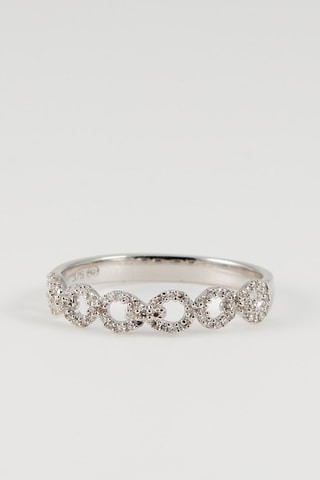 Bague Eos - Or blanc et diamants