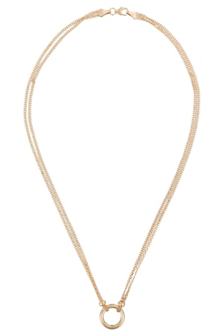 Collier Round - Or jaune
