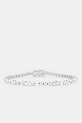 Bracelet Rivière - Or blanc et diamants