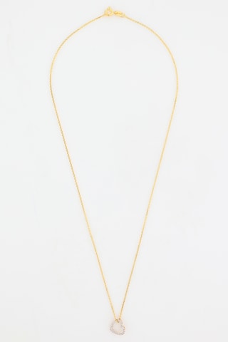 Pendentif Joli Cœur PM - Or jaune et diamants