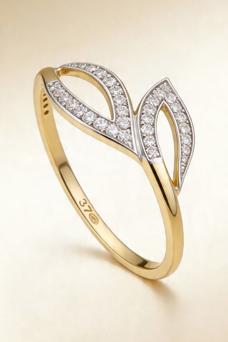 Bague Stella - Or jaune et diamants