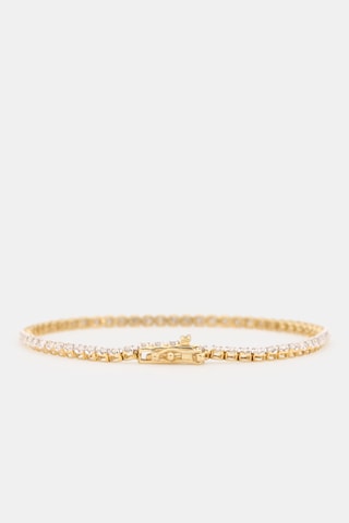 Bracelet Rivière - Or jaune et diamants