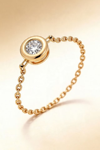 Bague Mon unique - Or jaune et diamant