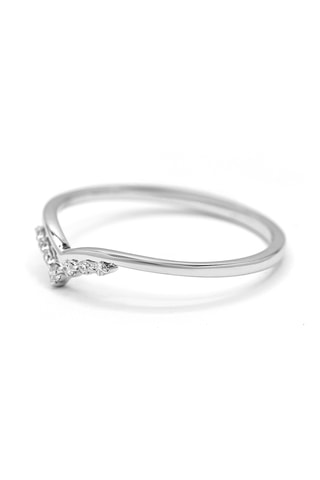 Anel Trésor Opalescent - Ouro branco e diamantes