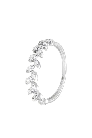 Bague Aubépine - Or blanc et diamants