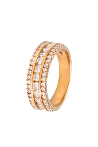 Bague Désir - Or rose et diamants