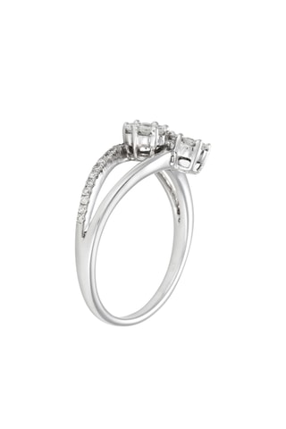 Bague Amazonia - Or blanc et diamants