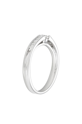 Bague Toute la vie - Or blanc et diamants