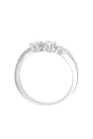 Bague A la folie - Or blanc et diamants