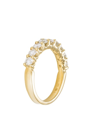 Anel Aliança Only You - Ouro amarelo e diamantes