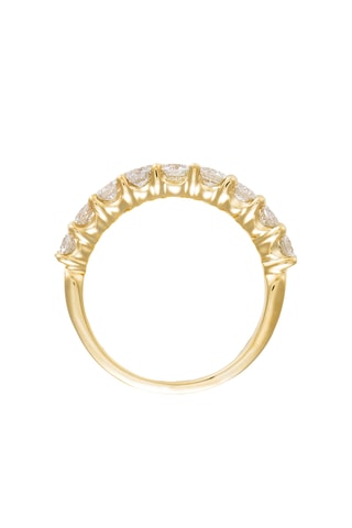 Anel Aliança Only You - Ouro amarelo e diamantes