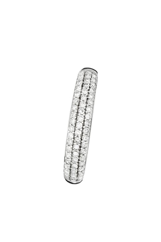 Anel Aliança Eclat Douceur - Ouro branco e diamantes