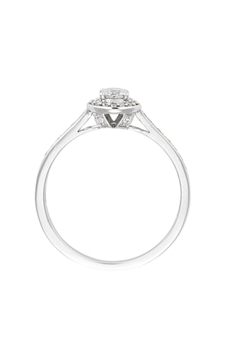 Anel Brillant Sompteux - Ouro branco e diamantes