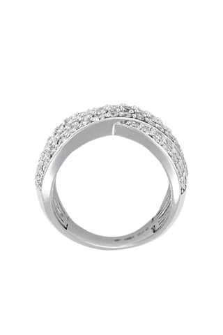 Anel Ruban de Lumière - Ouro branco e diamantes