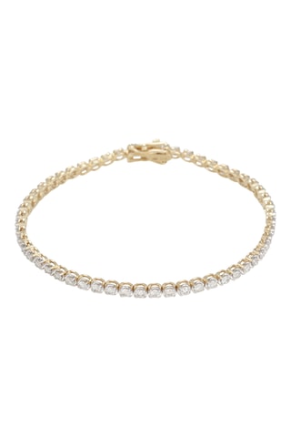Bracelet Rivière 2 carats - Or jaune et diamants