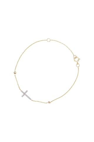 Bracelet Naïada - Or jaune et diamants