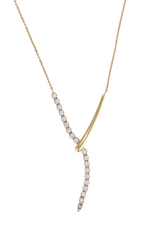 Collier Etreinte Céleste - Or jaune et diamants