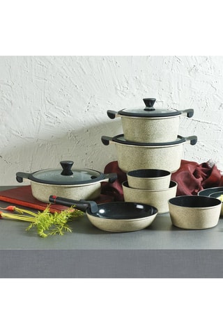 Pentola con coperchio Jade - 28 cm - 6,7 l