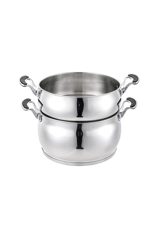 Cuscussiera in acciaio inossidabile 18/8 - 24 cm - 6 l