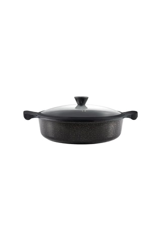 Padella fonda con coperchio Cappuccino - 28 cm - 4,4 l