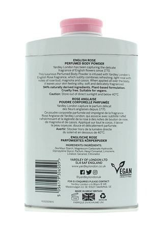 Polvos perfumados corporales - Rosa - 200 g