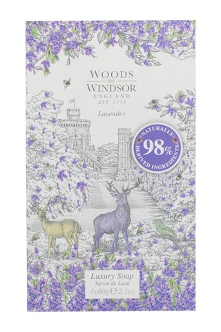 3 savons de luxe Lavender - 3 x 60 g