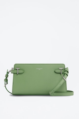 Bandolera pequeña de piel Emilie Verde