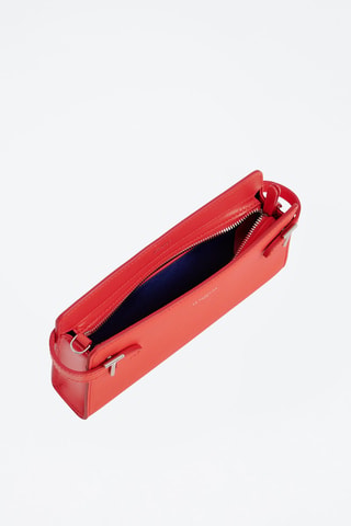 Bolso pequeño de piel Emilie Rosa