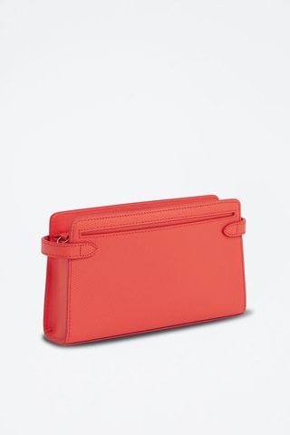 Bolso pequeño de piel Emilie Rosa