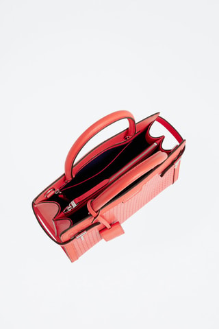 Bolso de piel Emilie Rojo