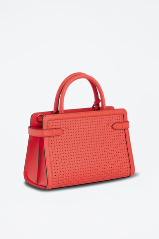 Bolso de piel Emilie Rojo