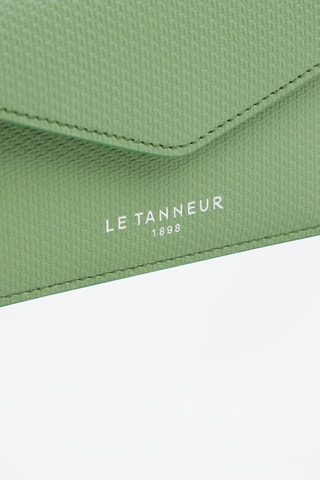 Porte-cartes en cuir Emilie Vert