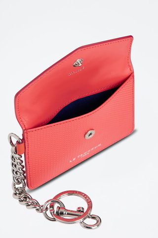 Porte-cartes en cuir Emilie Rose